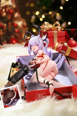 1/4 Scale Christmas Gift Girl - Original Design Resin Statue - Dream Figure Studio