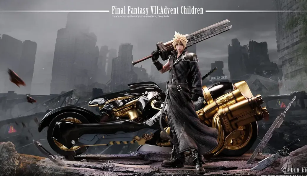1/4 Scale Cloud Strife - (FF7) Final Fantasy VII Resin Statue - Dream Boat Studio
