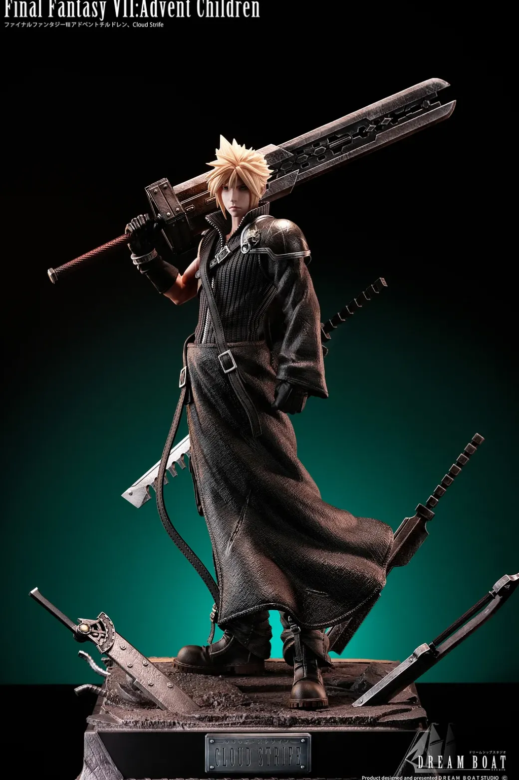 1/4 Scale Cloud Strife - (FF7) Final Fantasy VII Resin Statue - Dream Boat Studio