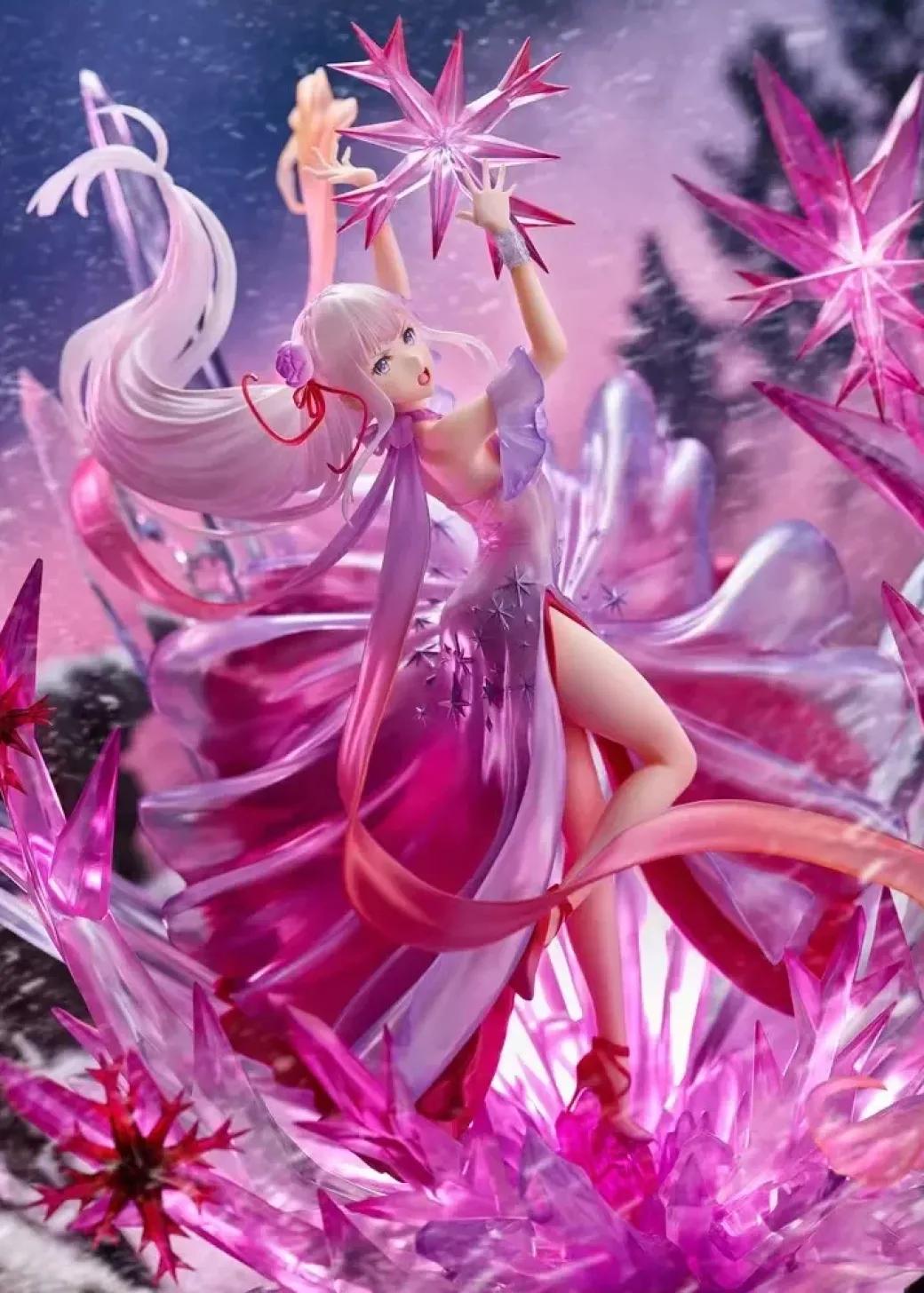1/7 Scale Crystal Dress ver. Emiria - Re:Starting Life From Zero in a Different World Statue - SF Studios