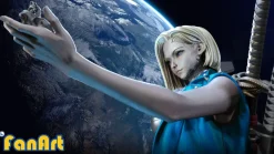 1/3 Scale Cyberpunk Ver Android 18 with LED - Dragon Ball Resin Statue - FanArt Studio