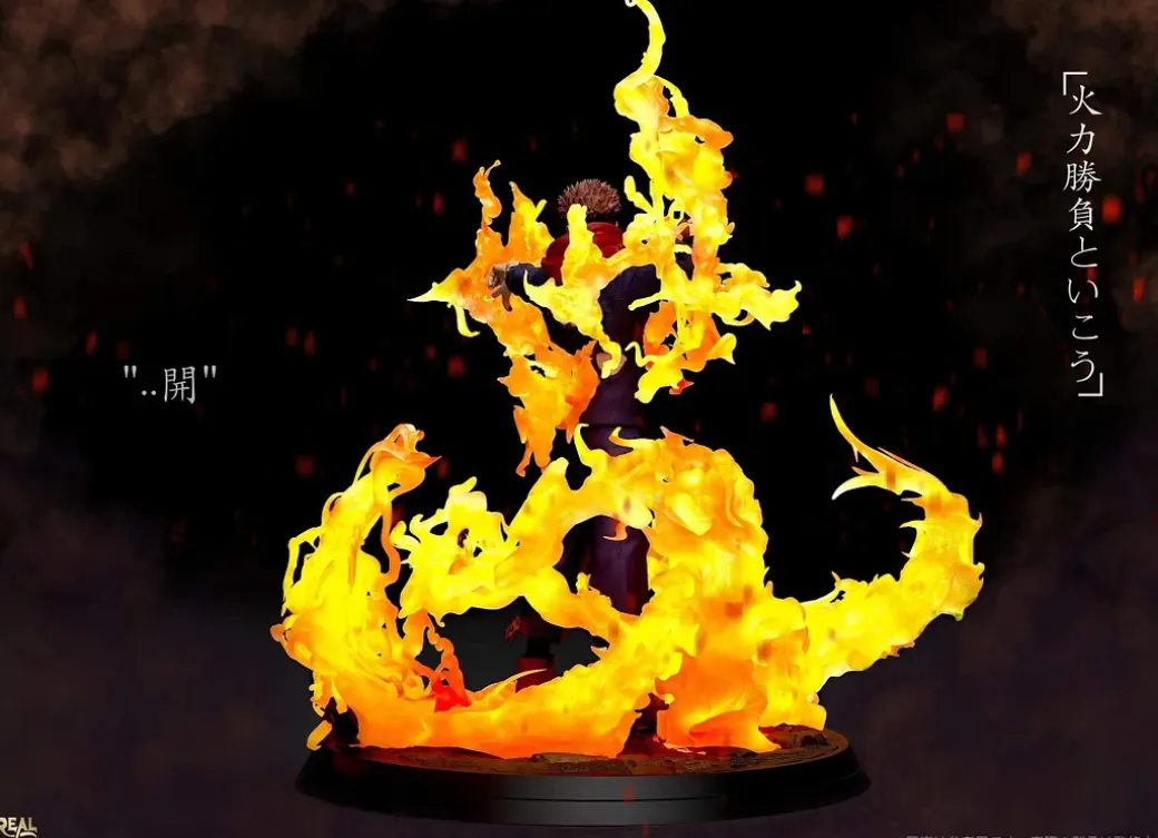 1/6 Scale Death of Jogo Ryomen Sukuna with LED - Jujutsu Kaisen Resin Statue - Real Creation Studio
