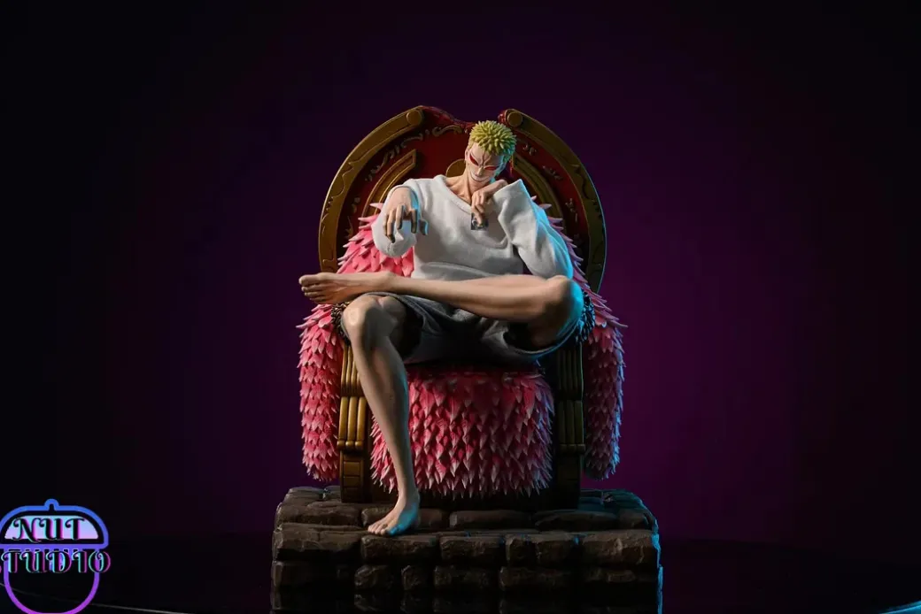 1/6 Scale Donquixote Doflamingo - ONE PIECE Resin Statue - Nut Studio