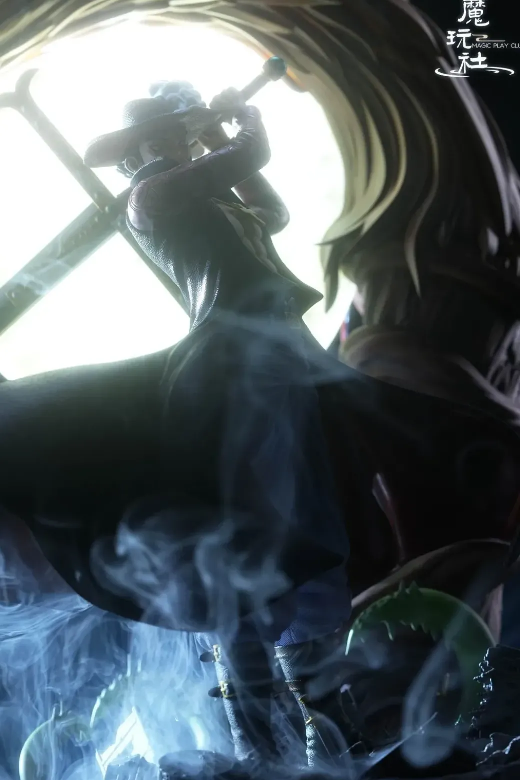 1/6 Scale Dracule Mihawk with LED - ONE PIECE Resin Statue - Magic Play Club Studios