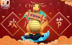 1/10 Scale Dragon Year Lucky Dragonite - Pokemon Resin Statue - DD Studio