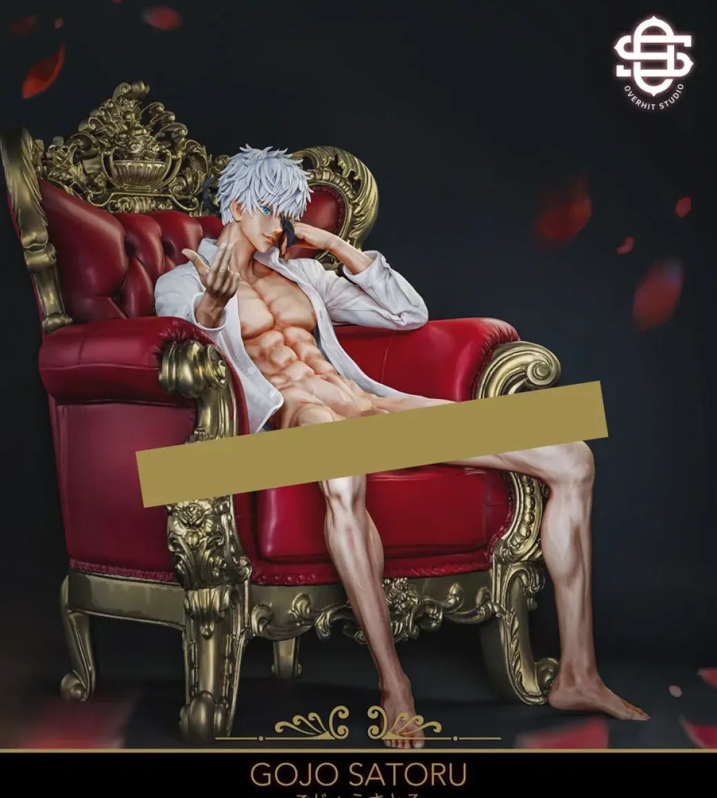1/6 Scale Drunk Satoru Gojo - Jujutsu Kaisen Resin Statue - Overhit Studio