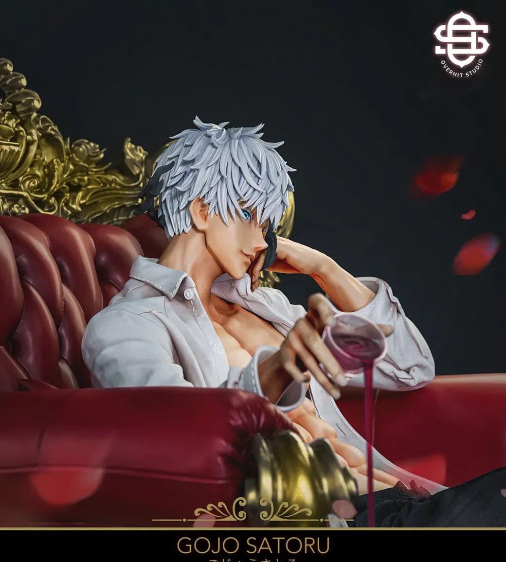 1/6 Scale Drunk Satoru Gojo - Jujutsu Kaisen Resin Statue - Overhit Studio