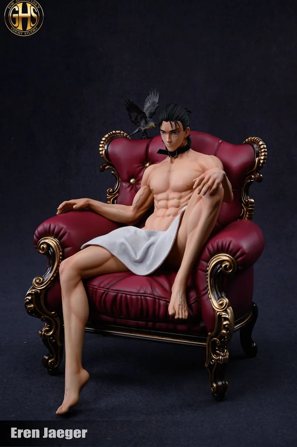 1/6 Scale Eren Yeager & Levi Ackerman - Attack on Titan Resin Statue - Ghost Studios
