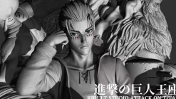 1/4 Scale Eren Yeager Sit on Throne - Attack on Titan Resin Statue - KIDULT Studios