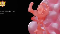 1/6 Scale Evil Majin Buu with LED - Dragon Ball Resin Statue - Dynamic Studios