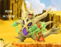 1/20 Scale Evolution of Tyranitar Set & Mega Tyranitar - Pokemon Resin Statue - AYS Studios