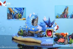 1/20 Scale Evolution Set of Gyarados - Pokemon Statue - MengShe Studio