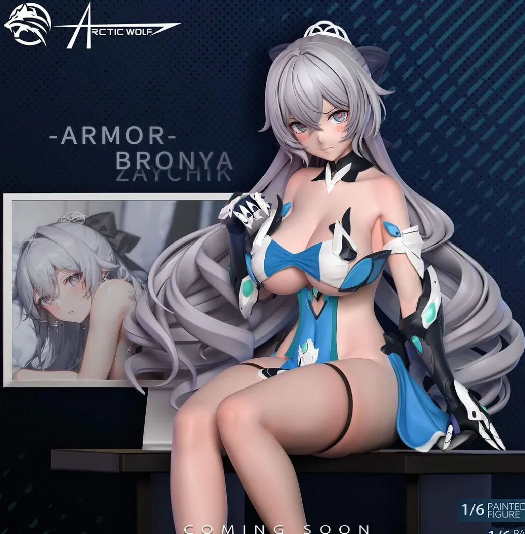 1/6 Scale Exposed Armor Ver. Herrscher of Truth Bronya Zaychik - Honkai Impact 3rd Archives Resin Statue - Arctic Wolf Studio