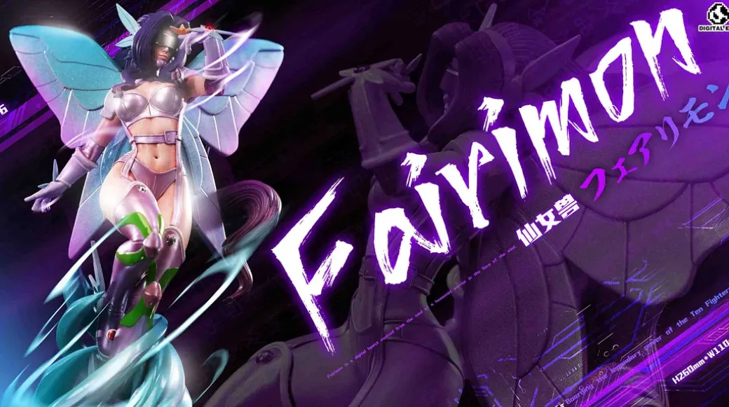 1/6 Scale Fairimon - Digimon Resin Statue - DE Studio