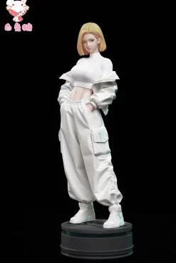 1/6 Scale Fashion Ver. Android 18 with LED - Dragon Ball Resin Statue - BaiTuTang Studios [In Stock]