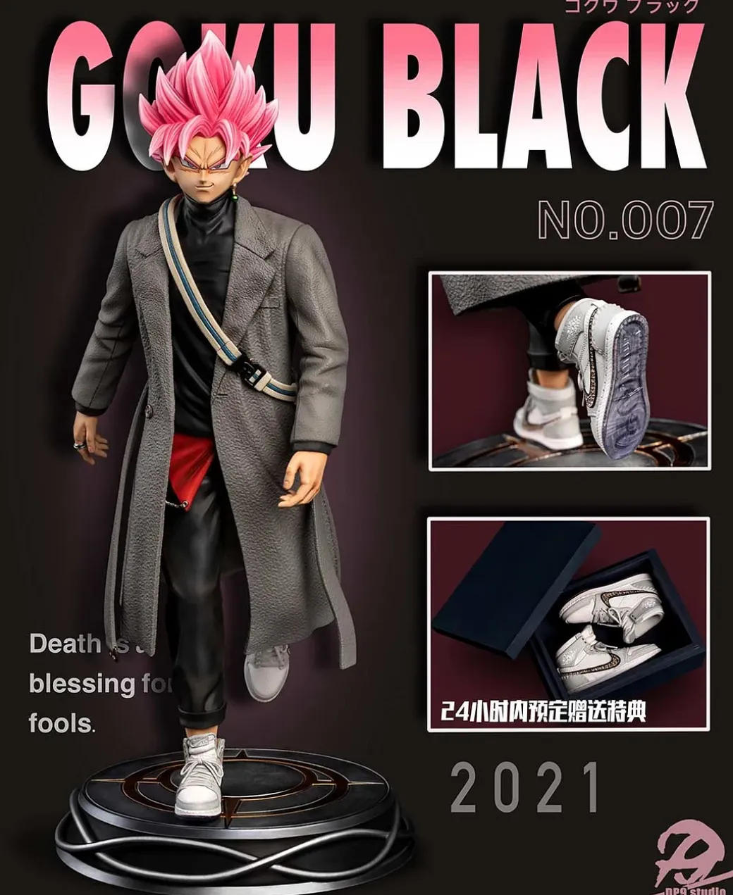 1/6 Scale Fashion Zamasu/ Goku Black - Dragon Ball Resin Statue - DP9 Studios
