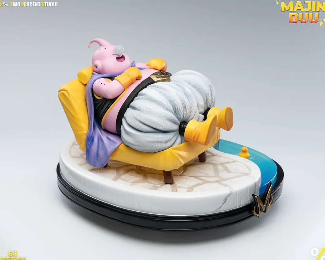 1/6 Scale Fat Buu in Swimpool - Dragon Ball Resin Statue - Two Percent Studio