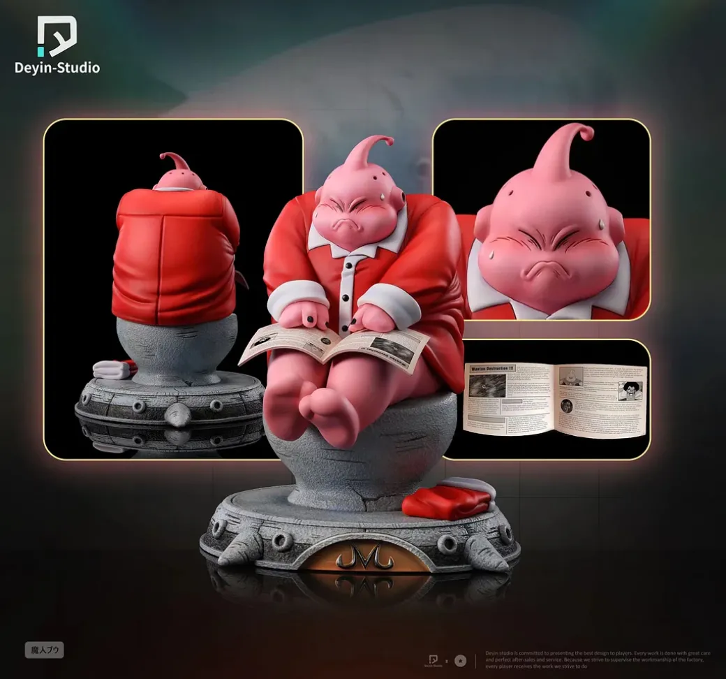 1/6 Scale Fat Majin Buu - Dragon Ball Resin Statue - Deyin-Studios