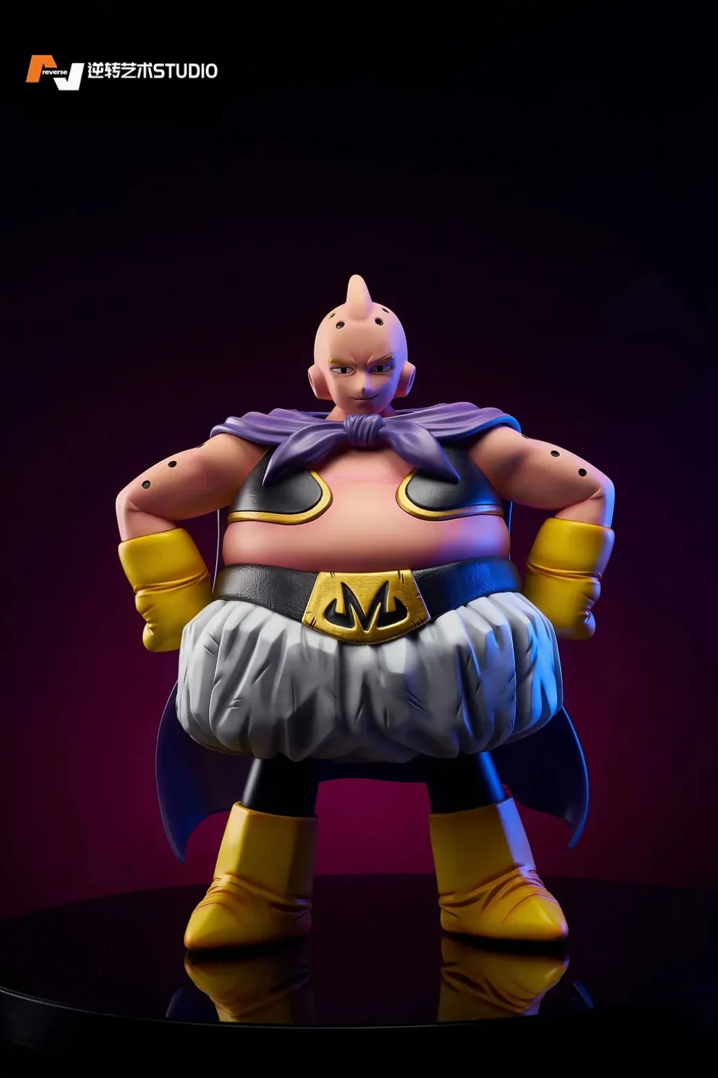 1/3 Scale Fat Majin Buu - Dragon Ball Resin Statue - Reverse Studio