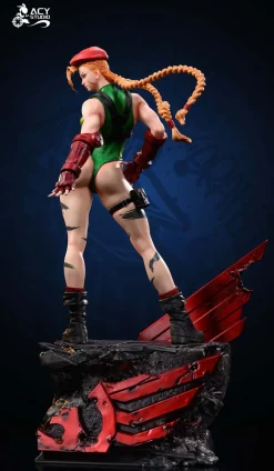 1/4 Scale Fifth & Sixth Generation Cammy White - Street Fighter Resin Statue - Acy Studio