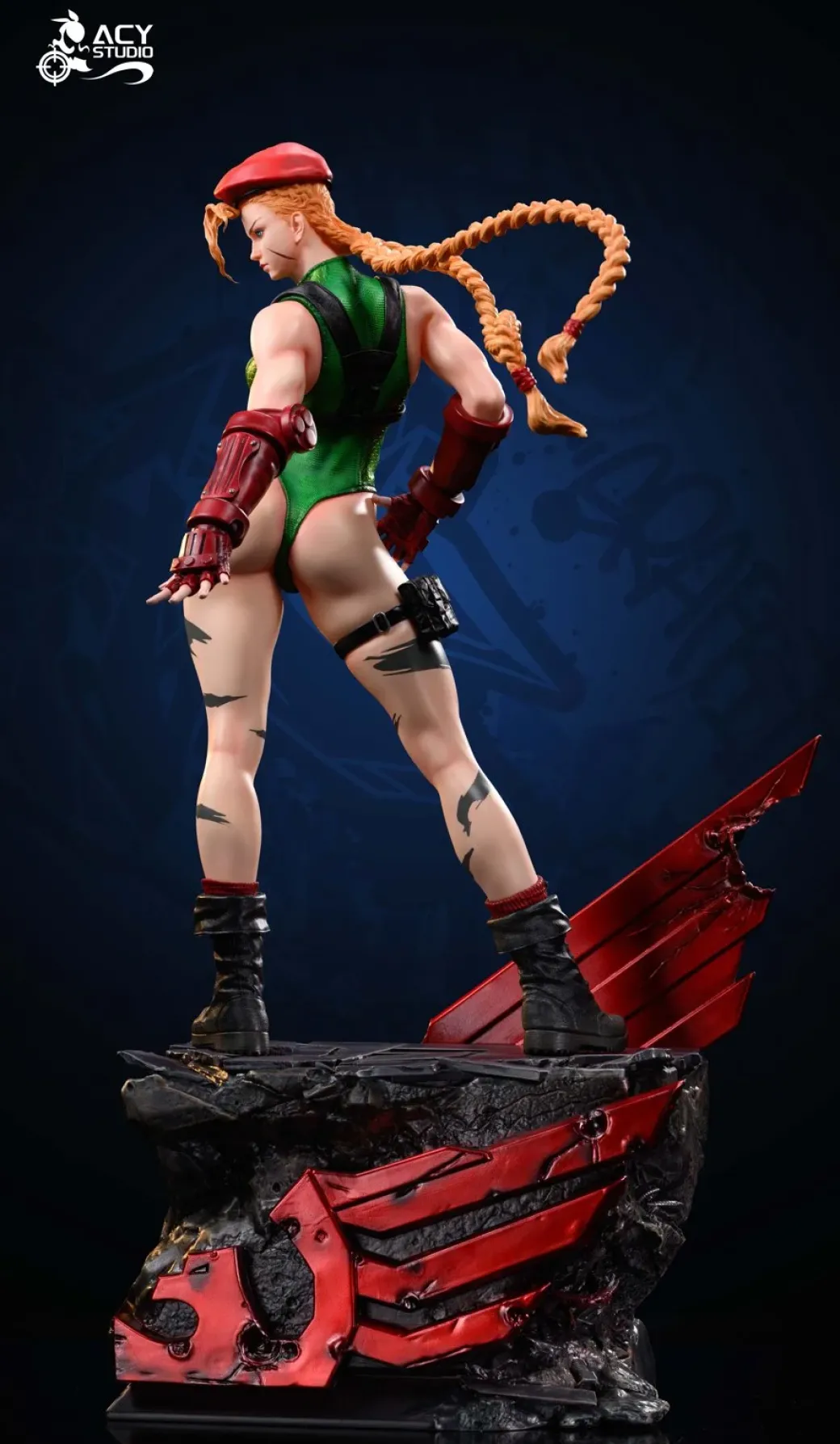 1/4 Scale Fifth & Sixth Generation Cammy White - Street Fighter Resin Statue - Acy Studio