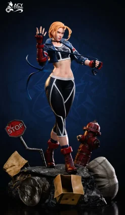 1/4 Scale Fifth & Sixth Generation Cammy White - Street Fighter Resin Statue - Acy Studio