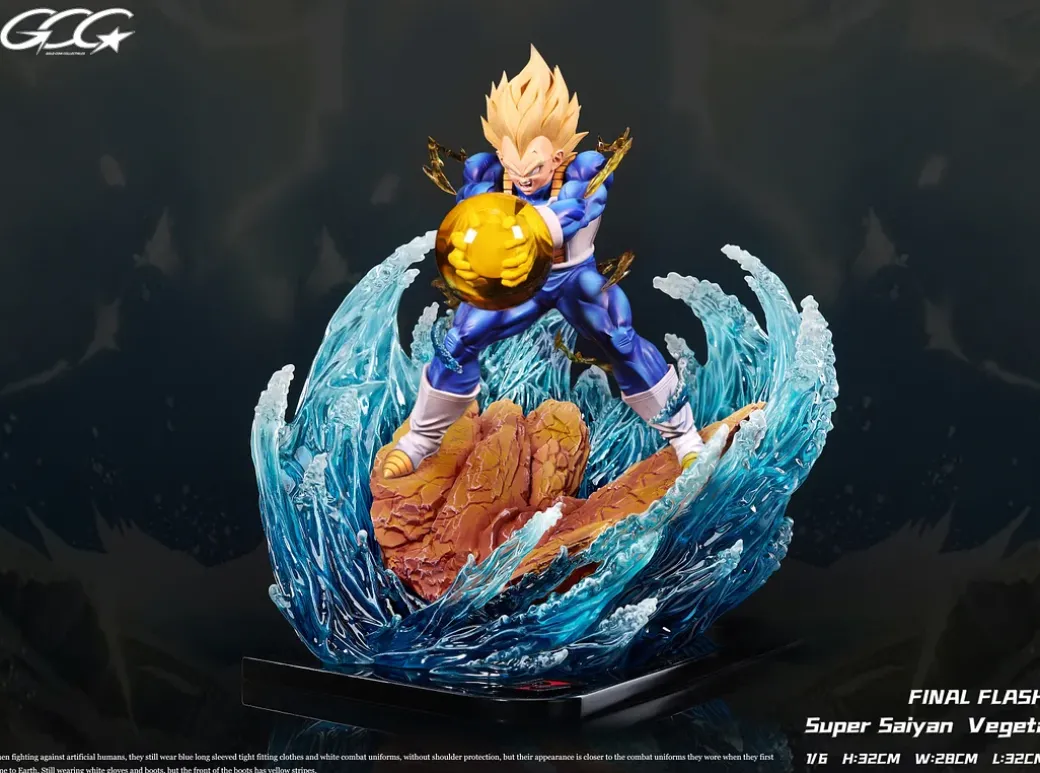 1/6 Scale Final Flash Vegeta - Dragon Ball Resin Statue - GCC Studio