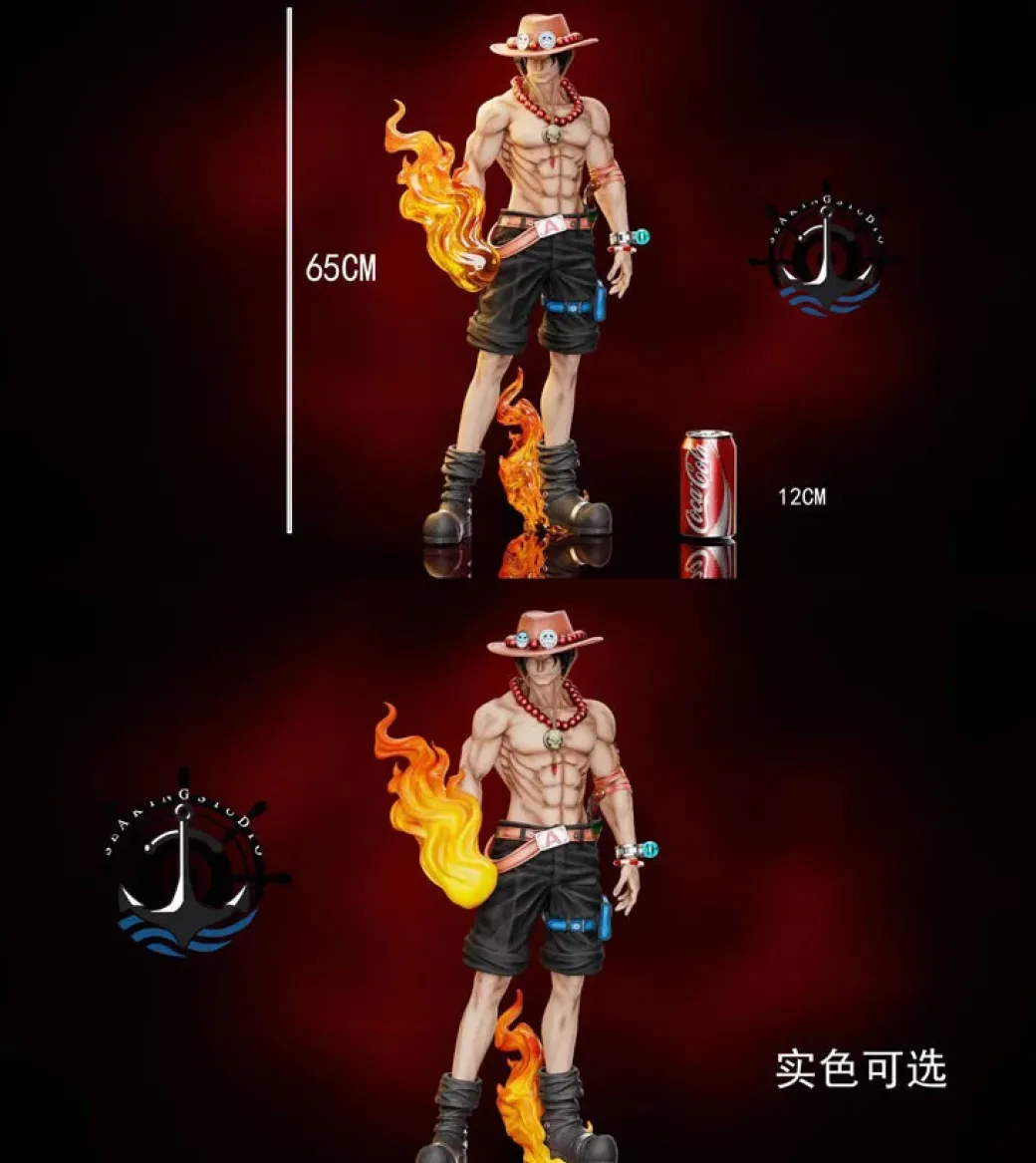 1/3 Scale Fire Fist Portgas D. Ace with LED - ONE PIECE Resin Statue - Sea King Studio