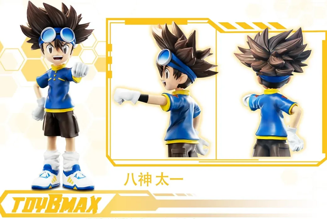 1/7 Scale First Generation Main Characters Series 002 - Digimon Statue - TOYBMAX Studios