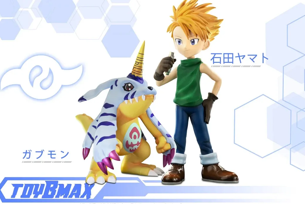 1/7 Scale First Generation Main Characters Series 002 - Digimon Statue - TOYBMAX Studios