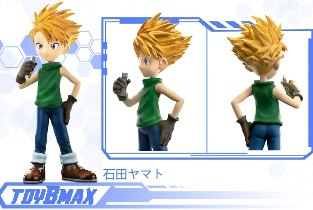 1/7 Scale First Generation Main Characters Series 002 - Digimon Statue - TOYBMAX Studios