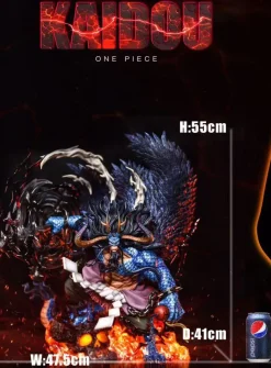 1/6 Scale Four Emperors Beast Form Kaido with LED - ONE PIECE Resin Statue - LuckyDog Studio