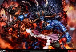1/6 Scale Four Emperors Beast Form Kaido with LED - ONE PIECE Resin Statue - LuckyDog Studio