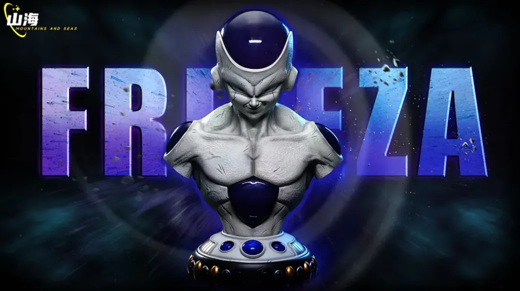 1/4 Scale Frieza Bust Statue - Dragon Ball Resin Statue - Mountains and Seas Studios