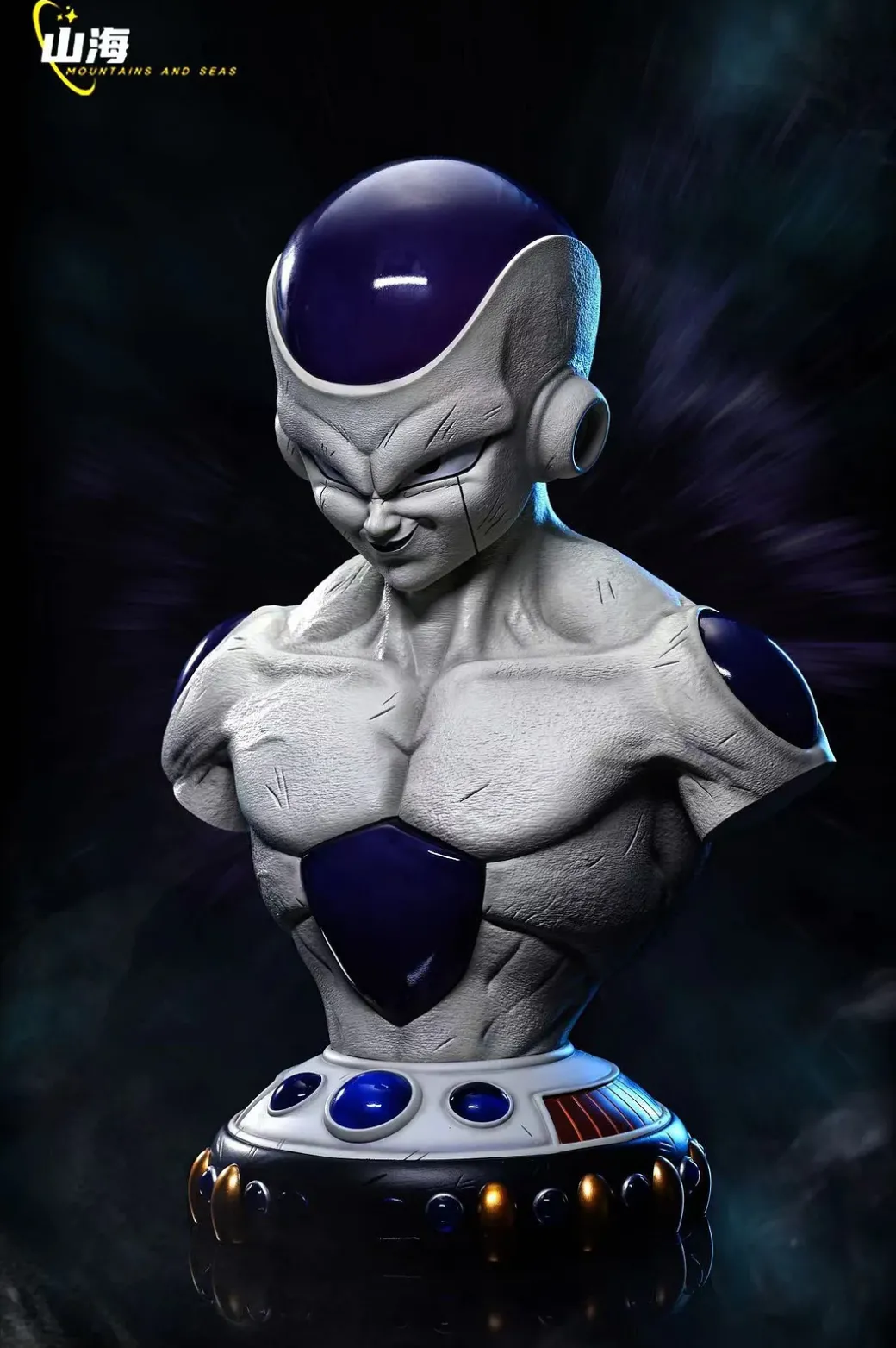 1/4 Scale Frieza Bust Statue - Dragon Ball Resin Statue - Mountains and Seas Studios