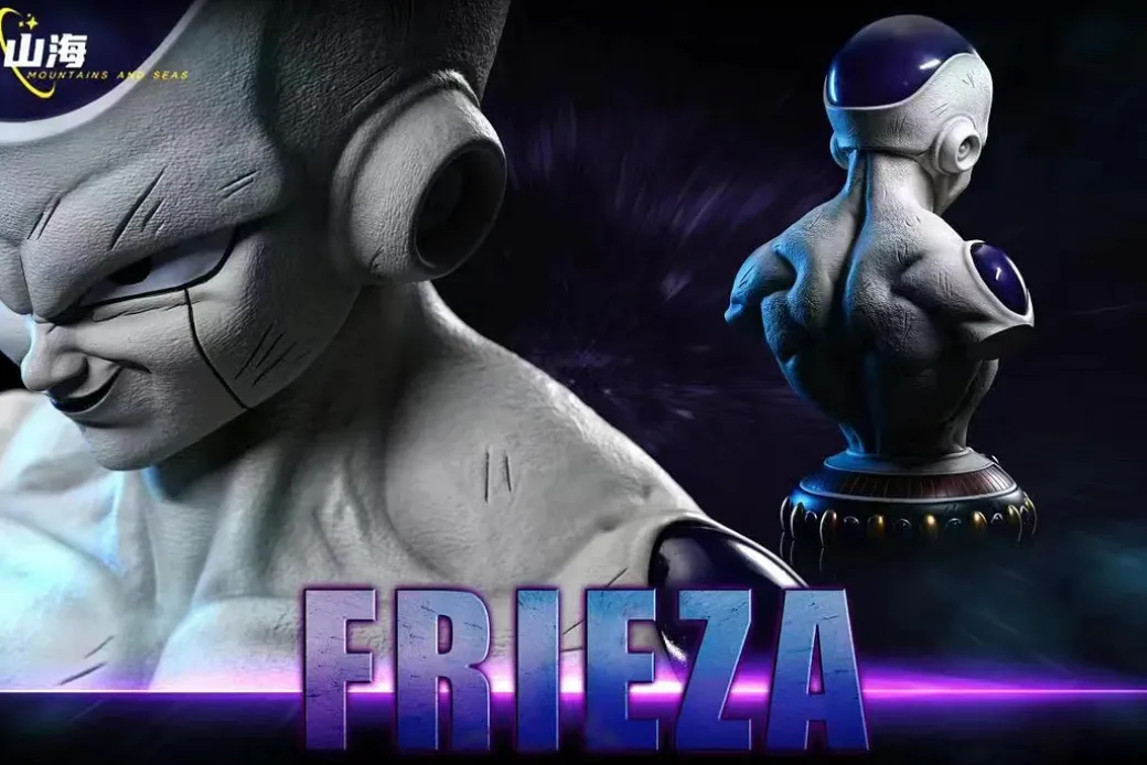 1/4 Scale Frieza Bust Statue - Dragon Ball Resin Statue - Mountains and Seas Studios