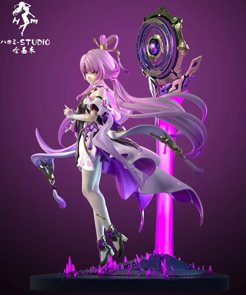 1/6 Scale Fu Xuan with LED - Honkai: Star Rail Resin Statue - HaJiMi Studio