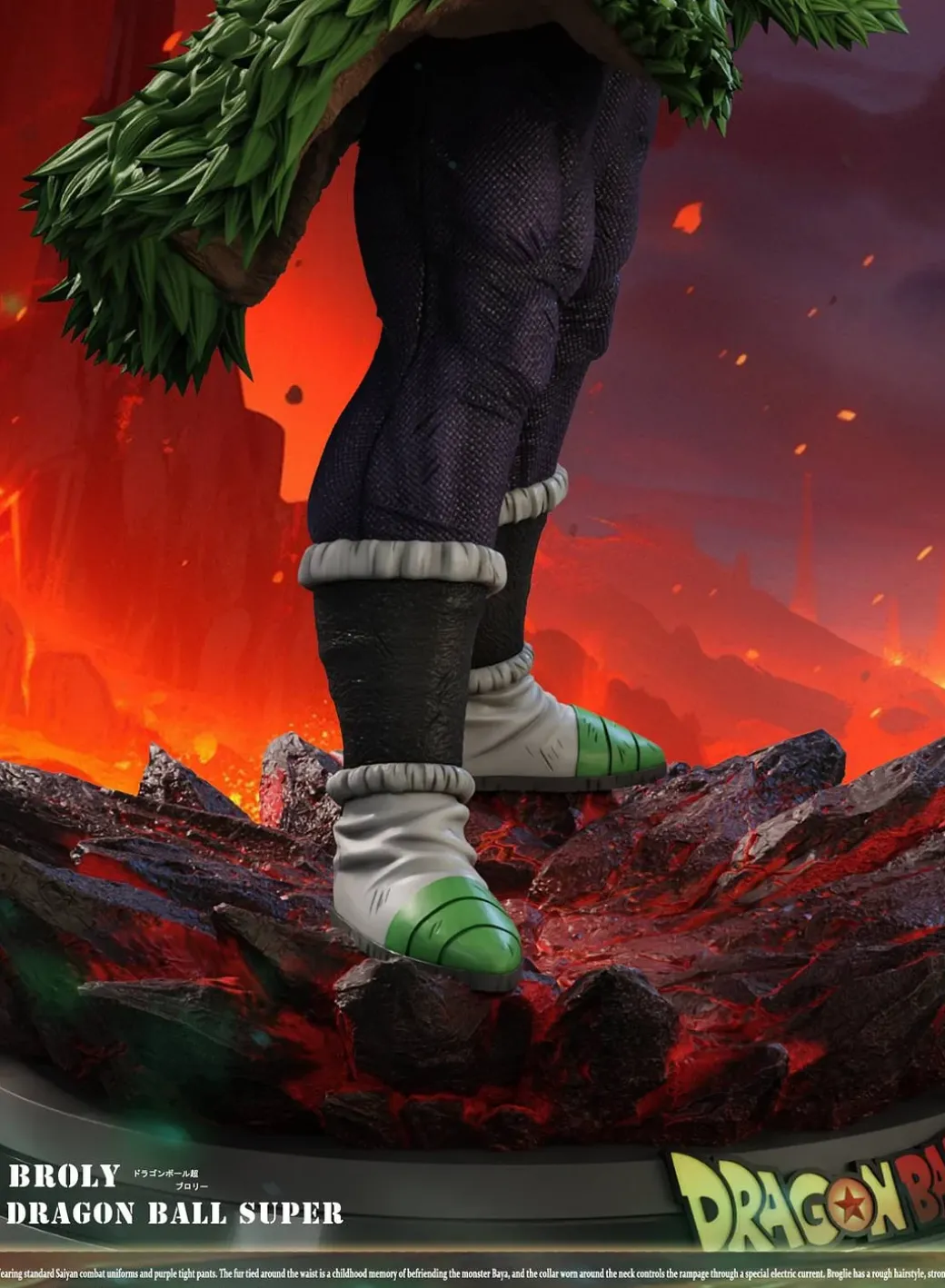 1/6 Scale Full Power Broly - Dragon Ball Resin Statue - Cross Studios
