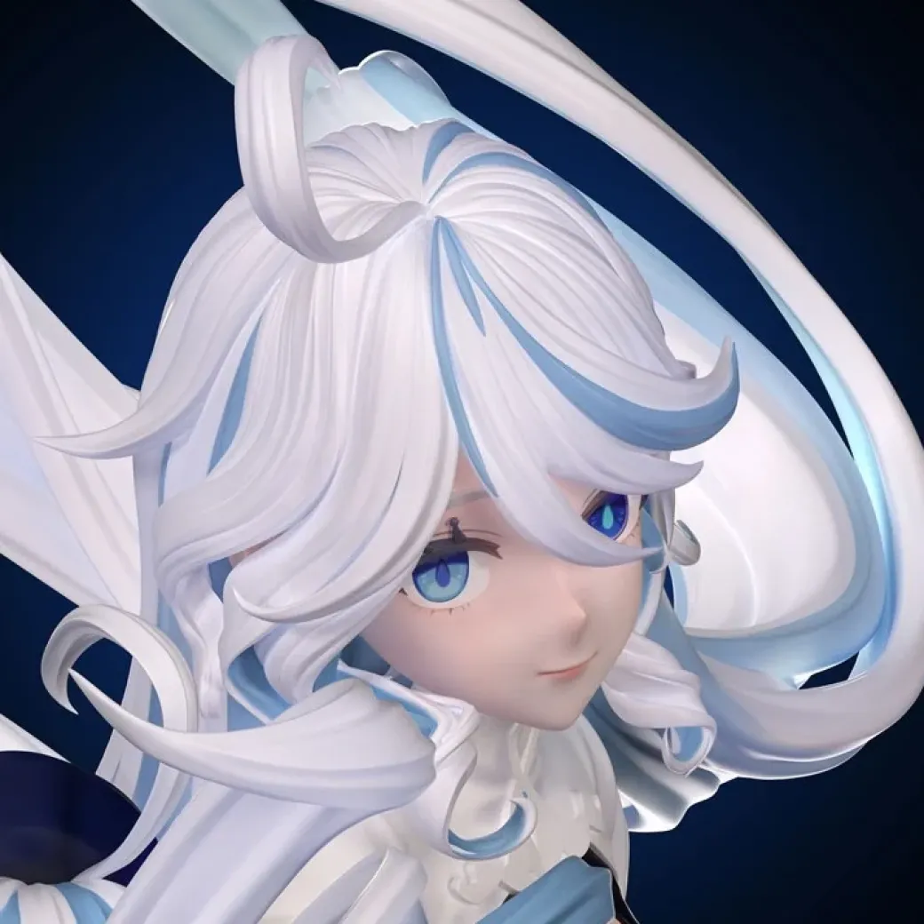 1/6 Scale Furina & Focalors - Genshin Impact Resin Statue - HaJiMi Studio