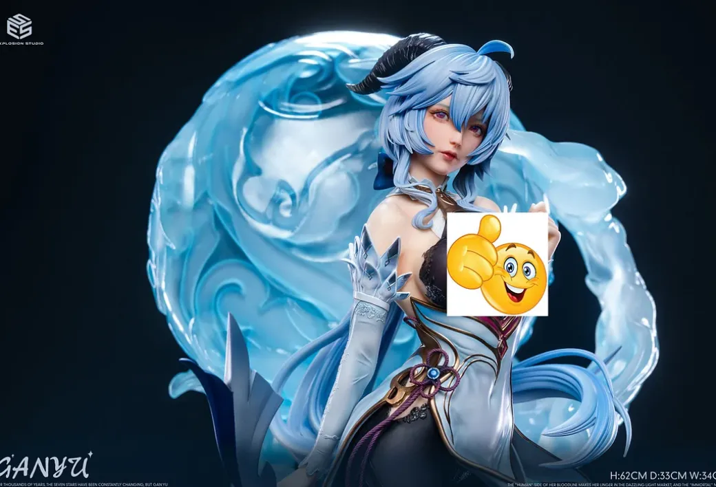1/4 Scale Ganyu - Genshin Impact Resin Statue - Explosion Studio