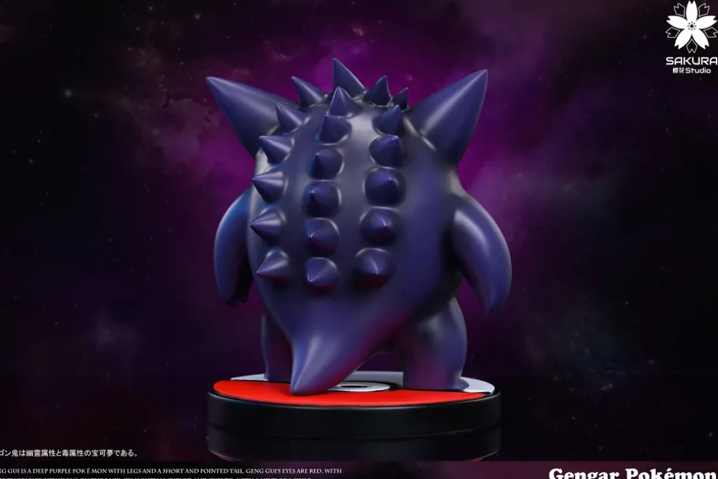 1/10 Scale Gengar - Pokemon Resin Statue - YingHua Studio