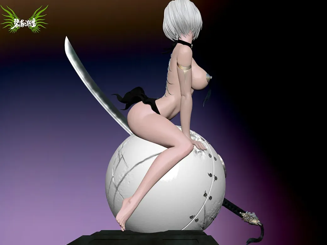 1/4 Scale Gentle Sheath YoRHa No.2 Type B - NieR:Automata Resin Statue - BiHaiChaoSheng Studio