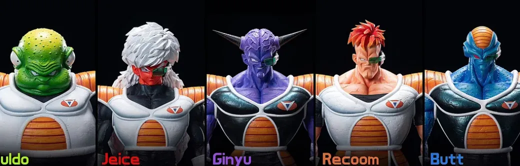 1/6 Scale Ginyu Force - Dragon Ball Resin Statue - LX-Studios
