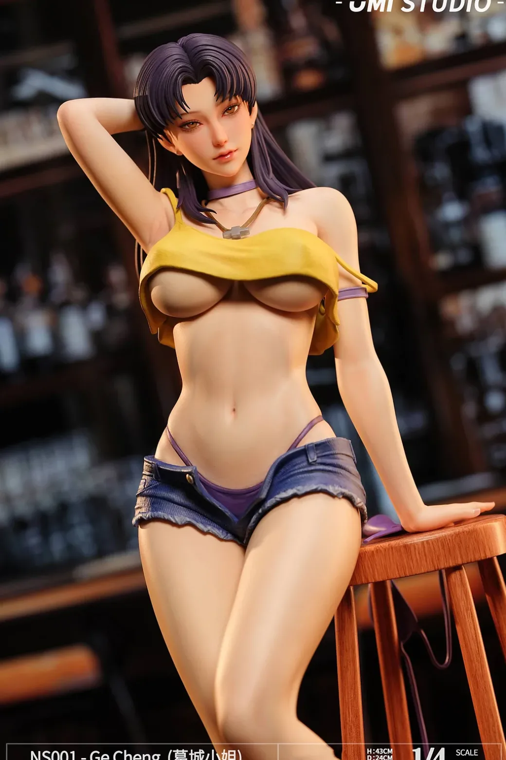 1/4 Scale Goddess Series 001 Misato Katsuragi - (EVA) Neon Genesis EVAngelion Resin Statue - UMI Studio