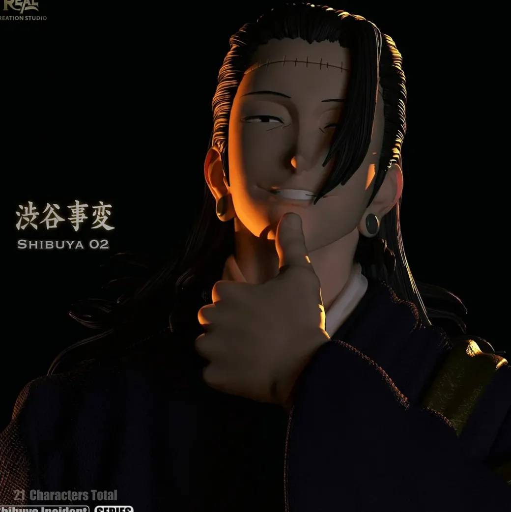 1/6 Scale Gojo Satoru & Geto Suguru/Kenjaku - Jujutsu Kaisen Resin Statue - Real Creation Studio