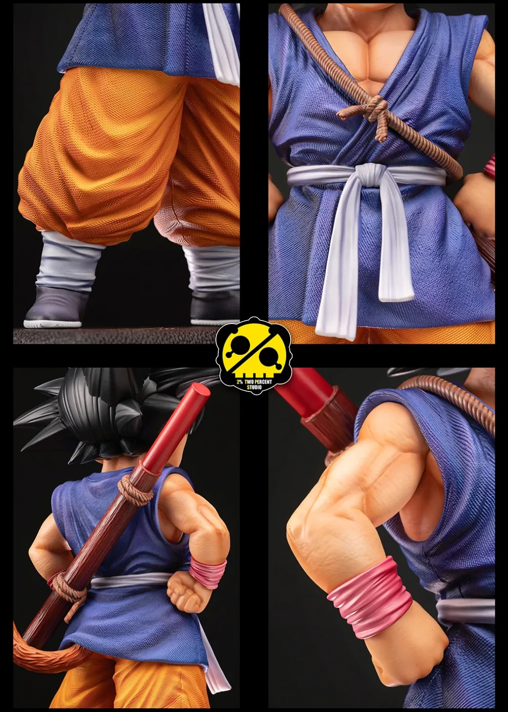 1/4 Scale GT Little Son Goku - Dragon Ball Resin Statue - Two Percent Studio