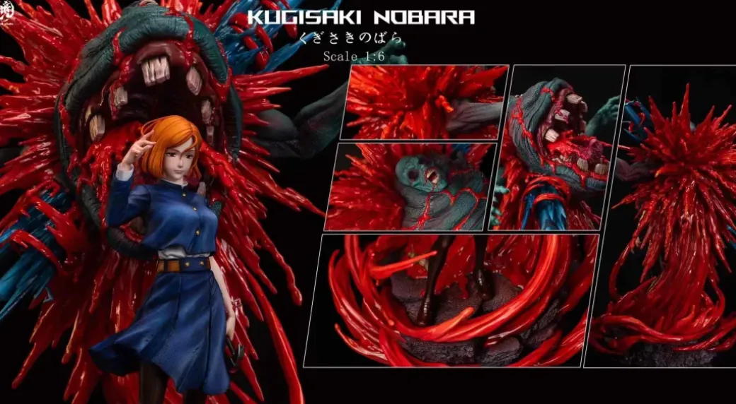1/6 Scale Hairpin Nobara Kugisaki - Jujutsu Kaisen Resin Statue - Real World Studio