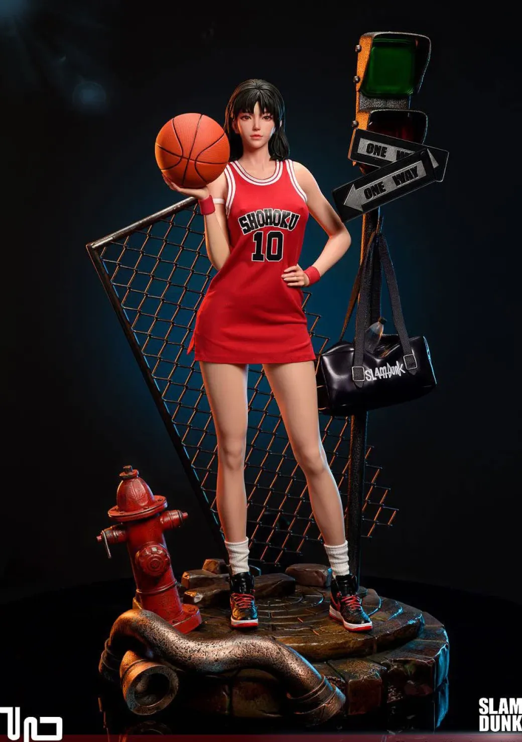 1/4 Scale Haruko Akagi - SLAM DUNK Resin Statue - Turning Point Studio