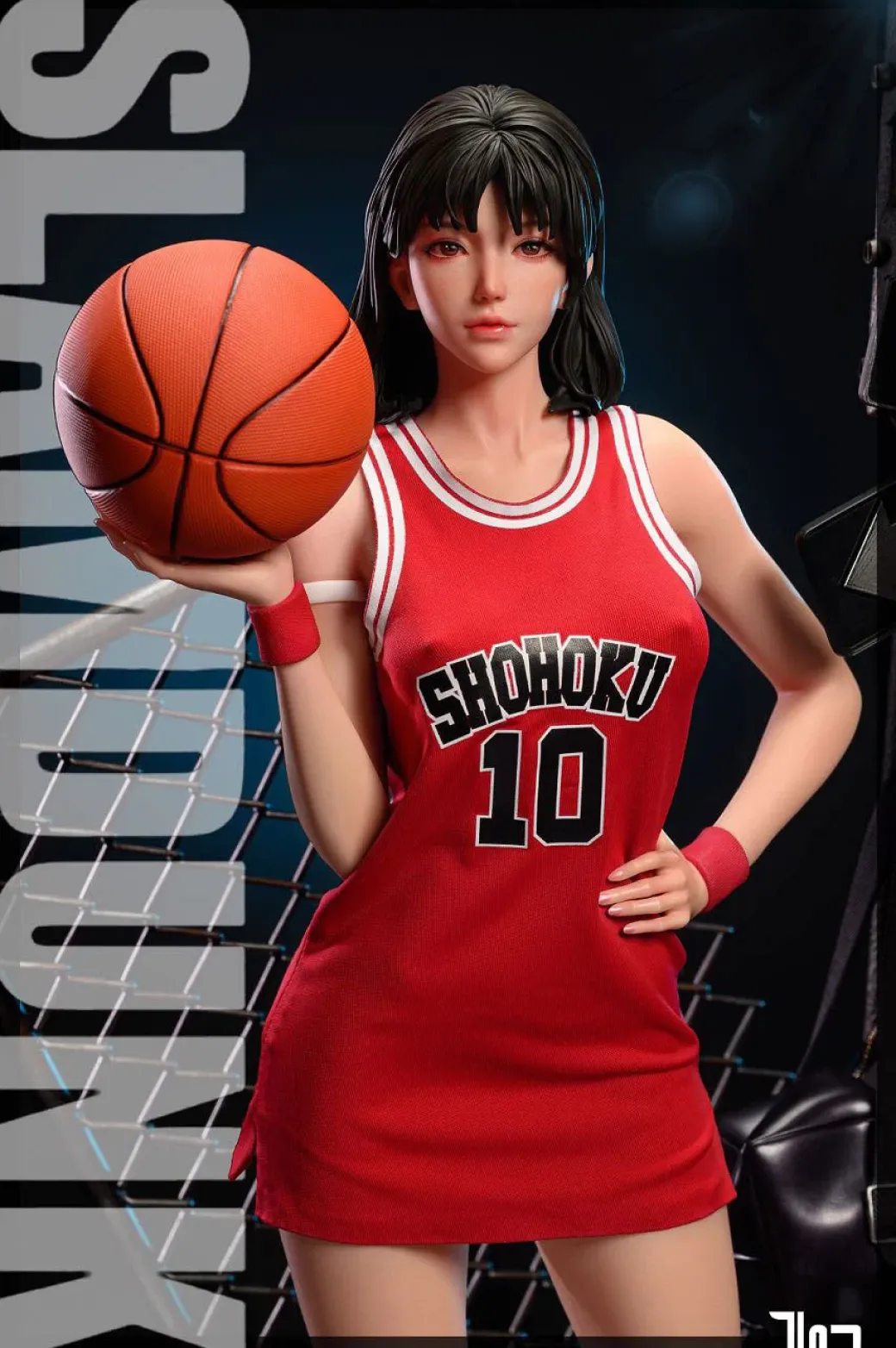1/4 Scale Haruko Akagi - SLAM DUNK Resin Statue - Turning Point Studio