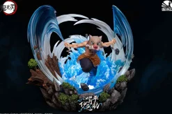 1/4 Scale Hashibira Inosuke with LED - Demon Slayer: Kimetsu No Yaiba Resin Statue - Infinity Studios